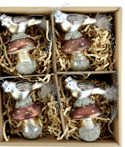 2383 VINTAGE BOX WALDVÖGEL S/6